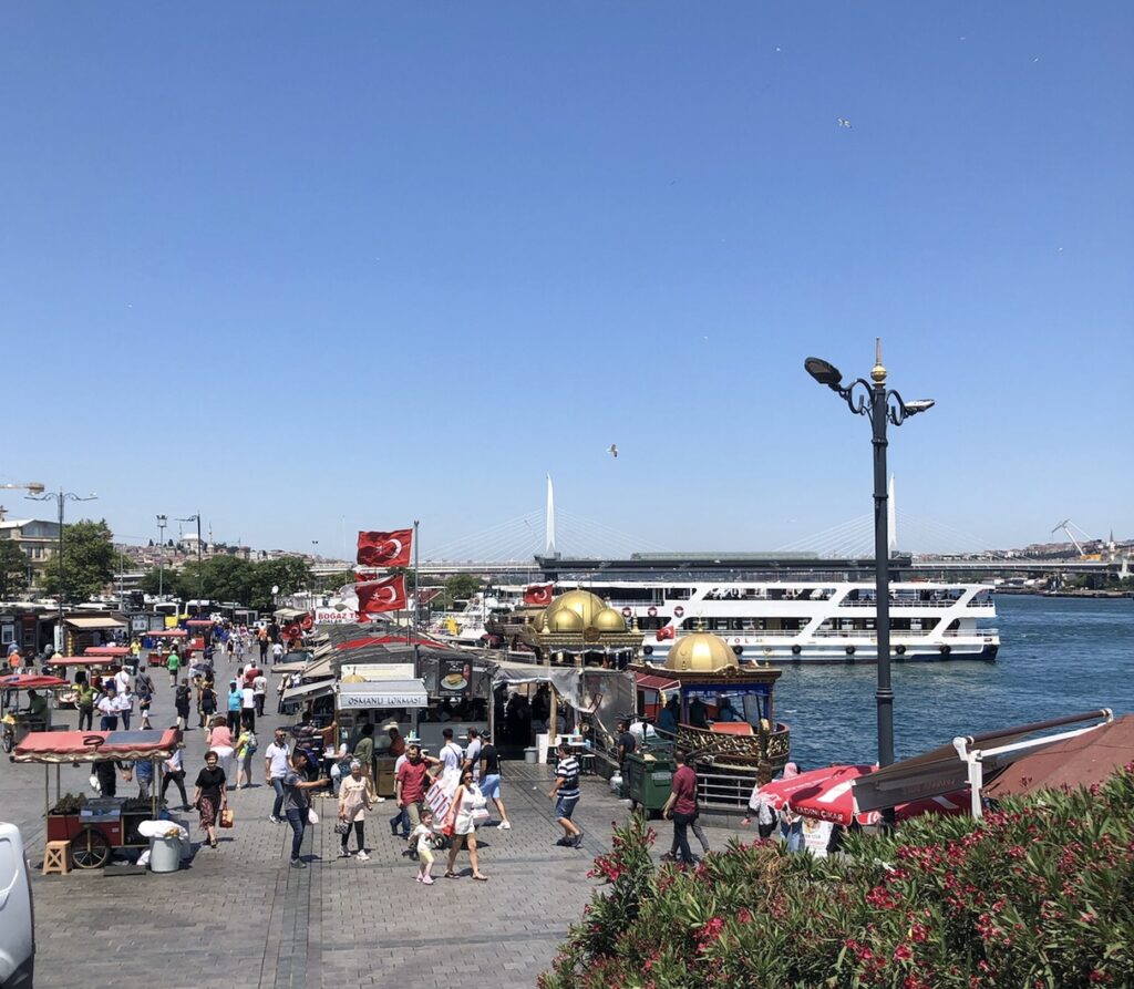 Vibrant Istanbul Waterfront, Istanbul, Turkey
