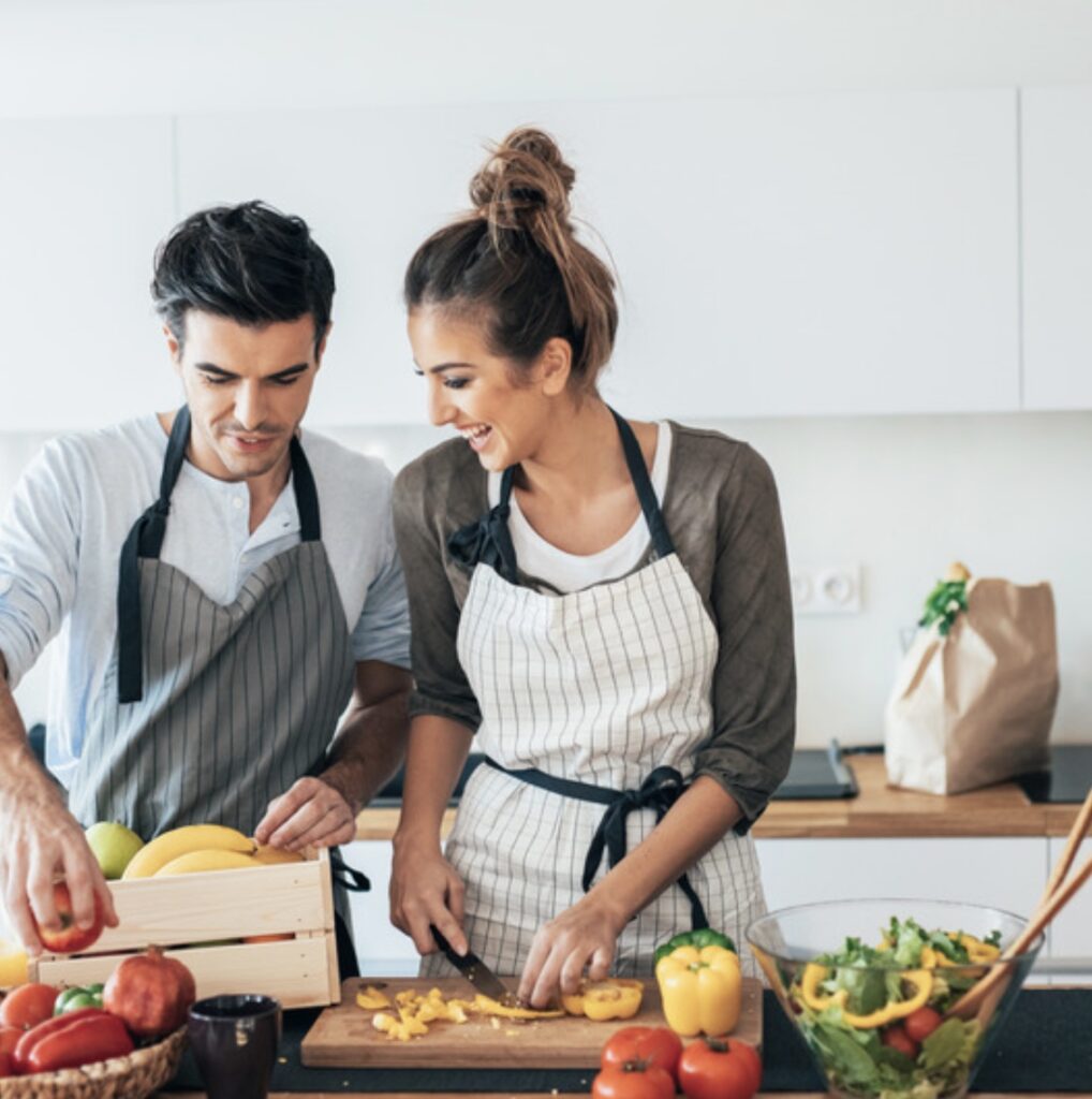 Do Cook Together as Empty Nesters Post-College Drop-Off