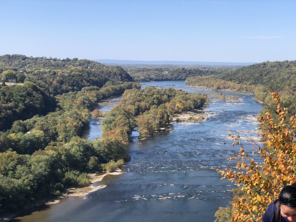 Beautiful Views at the top of Maryland Heights Trail, Harpers Ferry, WV