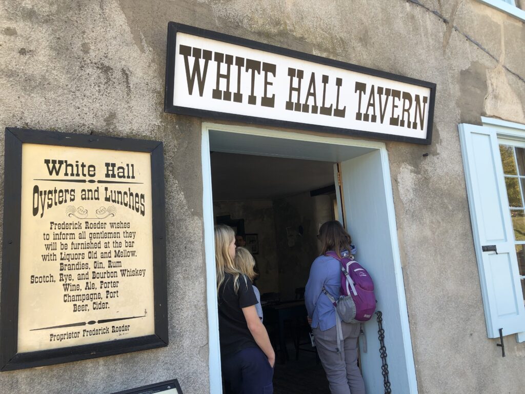 Stop in historic White Hall Tavern, Harpers Ferry, WV