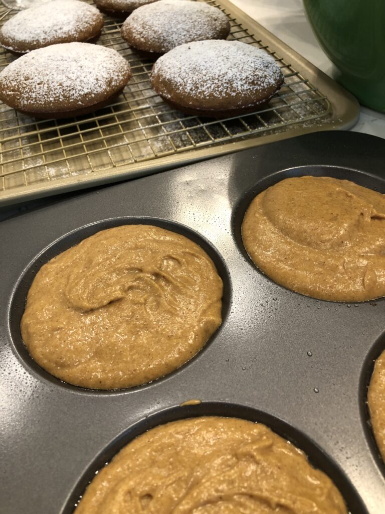 Pumpkin Muffin Tops made easy with a Muffin Top Pan