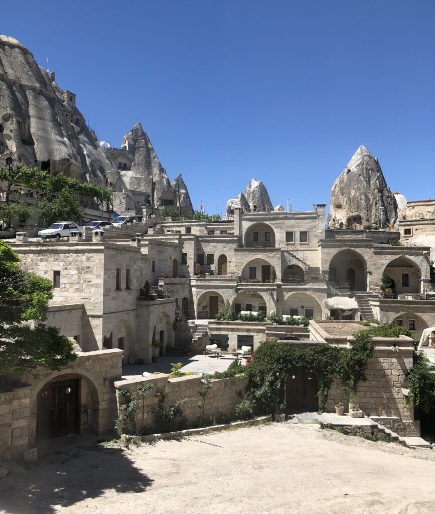 Experiencing luxe cave dwelling at Anatolian Houses Hotel is a Top 10 Activity to do in Cappadocia, Turkey