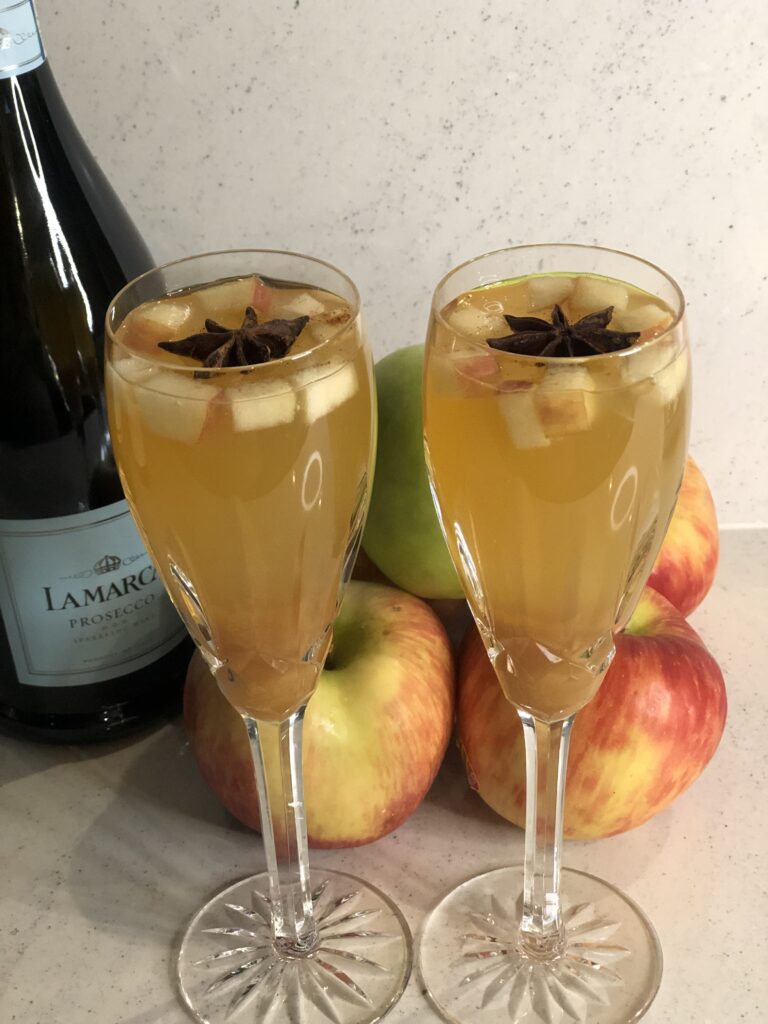 Apple Cider Mimosa