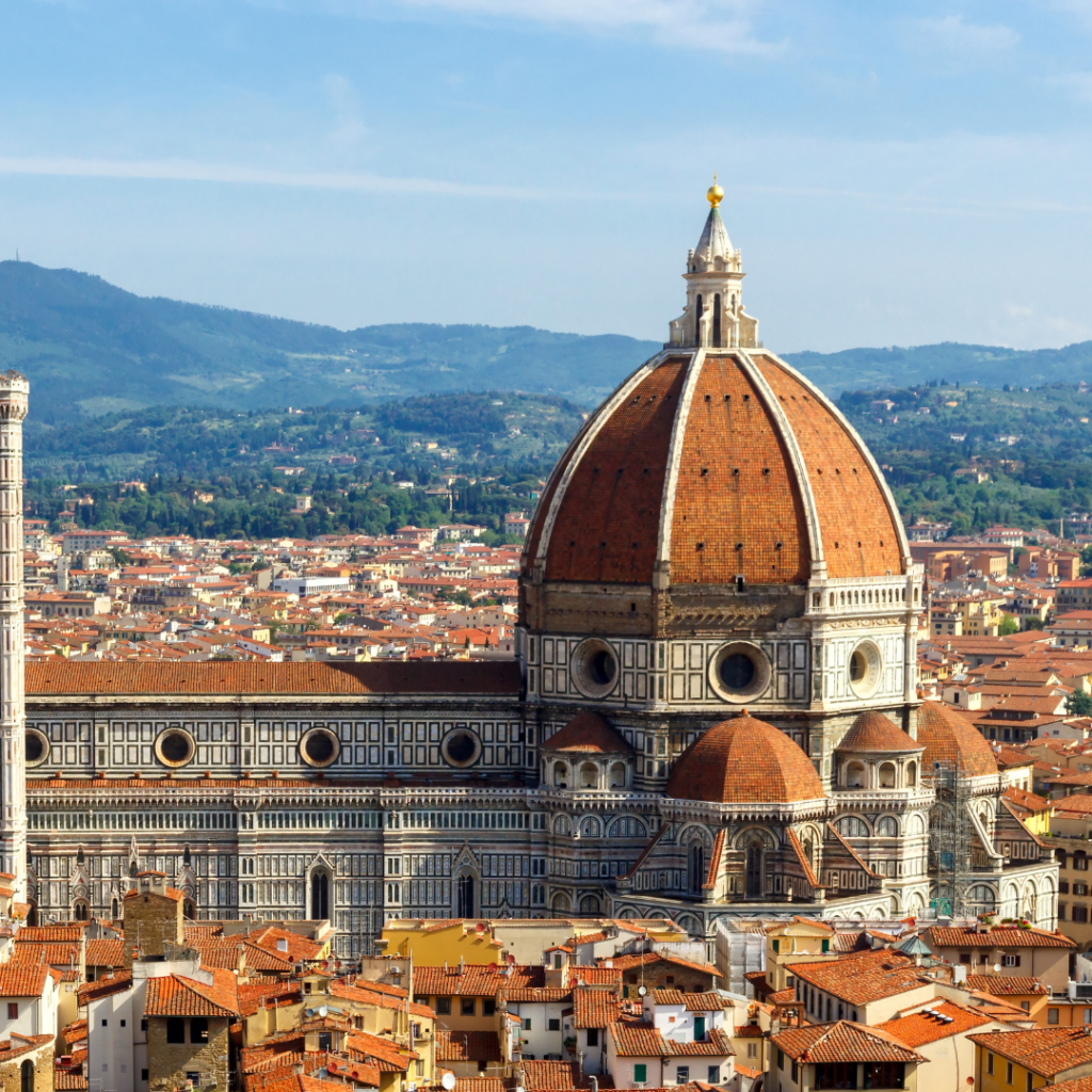 Beautiful 360-degree views experiencing the 50 Best Things to do in Florence, Italy 2022