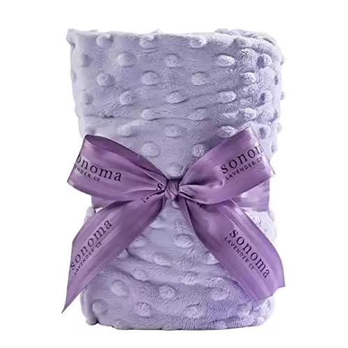 Sonoma Lavender Spa Heat Wrap for Neck, Shoulders and Lower Back, Microwaveable Lavender Aromatherapy Heating Pad, Removable and Washable Covers, Stress and Pain Relief (9″ x 26″, Lilac Do...