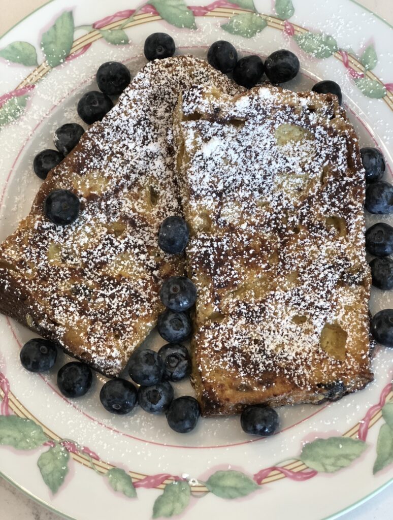 Snowy Day Panettone French Toast