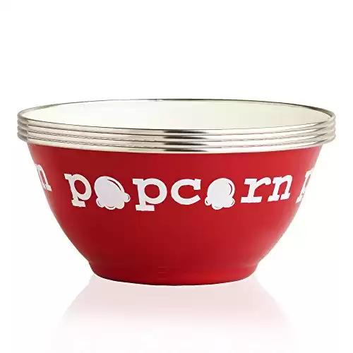 World Market Popcorn Server Bowl -- Set of 4