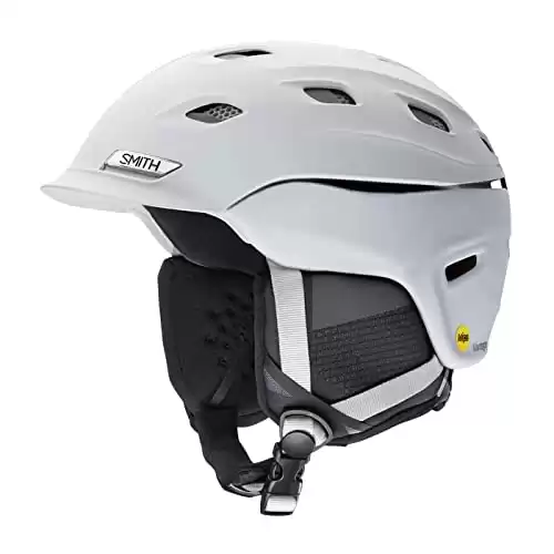 Smith Optics Vantage MIPS Unisex Snow Helmet - Matte White, Small