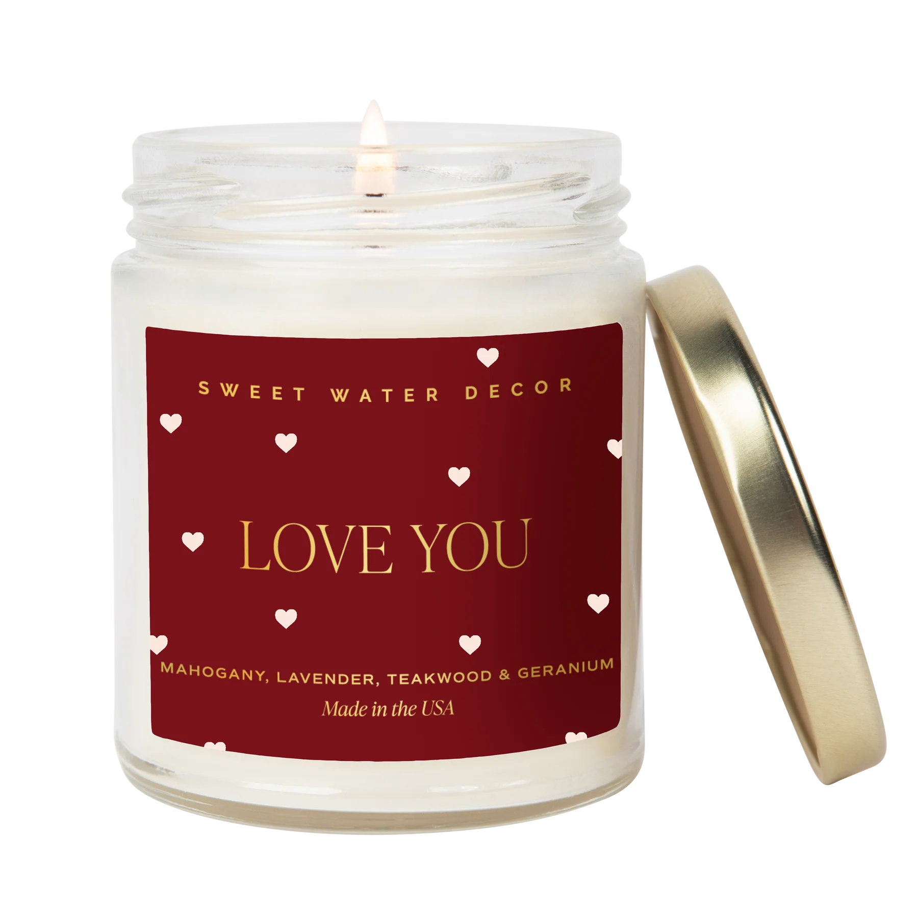 Sweetwater Decor Love You Candle