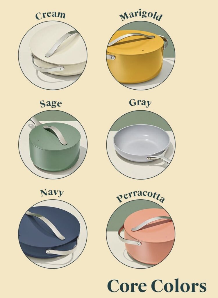 Caraway Home Cookware Comes in an Array of Colors