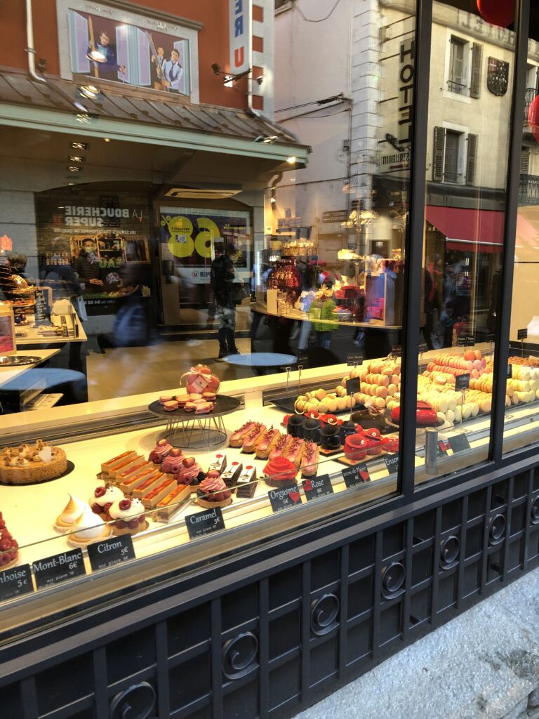 Scrumptious French Pastries in Chamonix Mont-Blanc