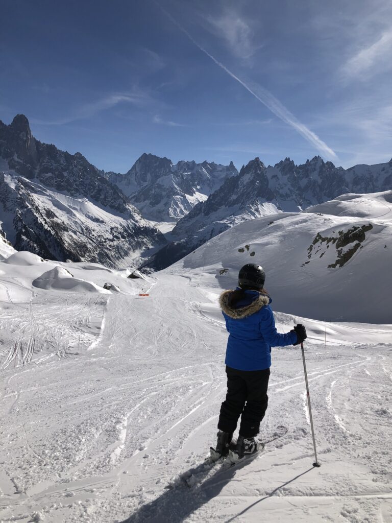 Admiring the Views in Chamonix Mont-Blanc, France