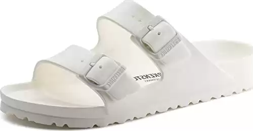 Birkenstock Unisex Arizona Essentials EVA White Sandals - 40 N EU / 9-9.5 2A(N) US