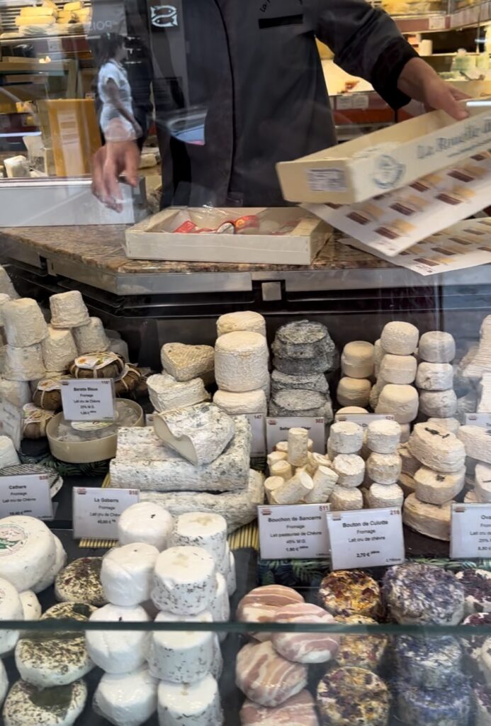 Try new cheese flavor profiles at La Fromagerie on Rue Cler