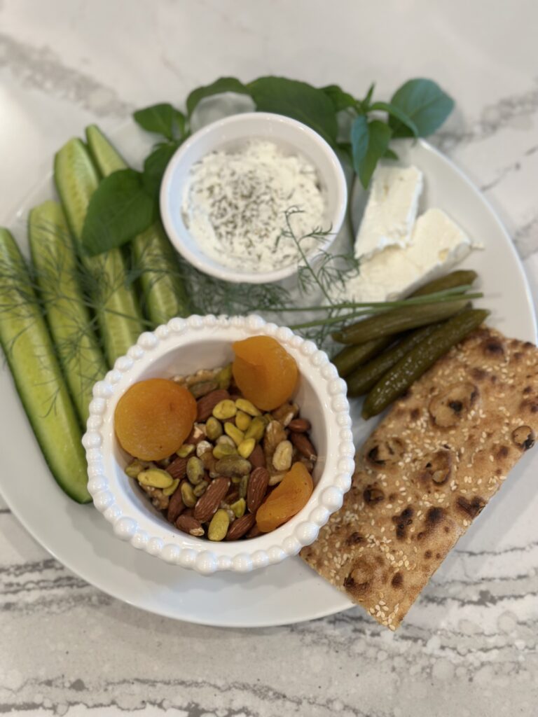 Girl Dinner, Persian Style is easy, nutritious and delicious