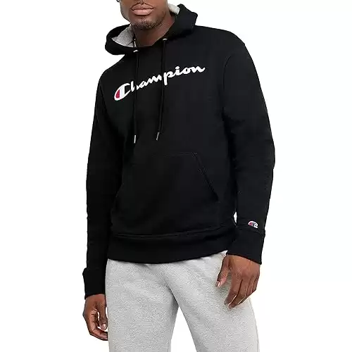 Champion Men's Hoodie, Powerblend, Fleece, Comfortable Sweatshirt for Men (Reg. Or Big & Tall)