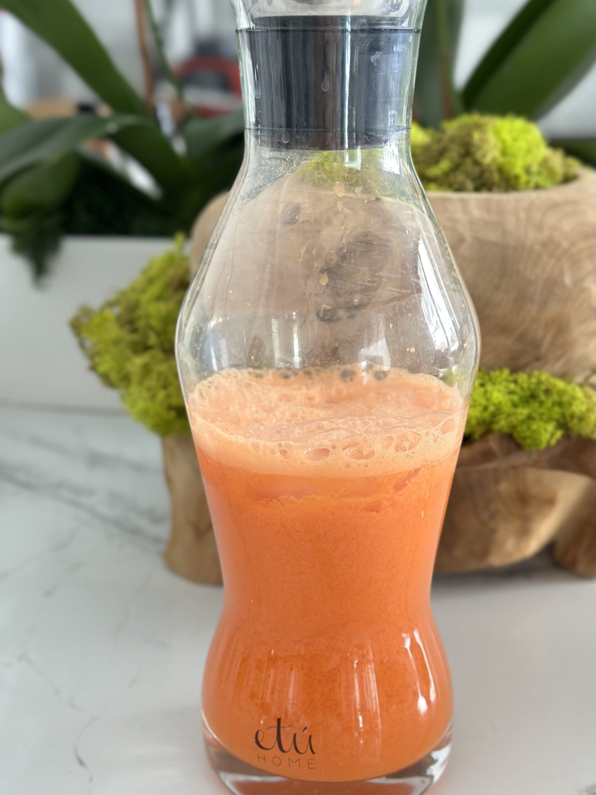 Energy Boosting Carrot Apple Juice is concentrated with nutrients