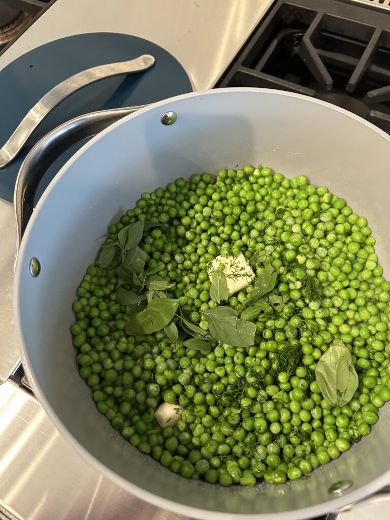 Herby Spring Pea Soup Comes Together Quickly