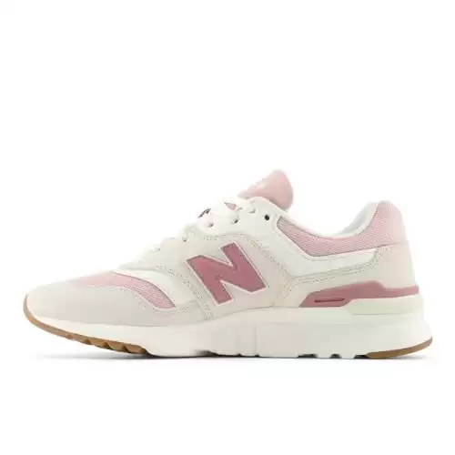 New Balance Women's 997H V1 Sneaker, Turtledove/Orb Pink/Rosewood, 7.5