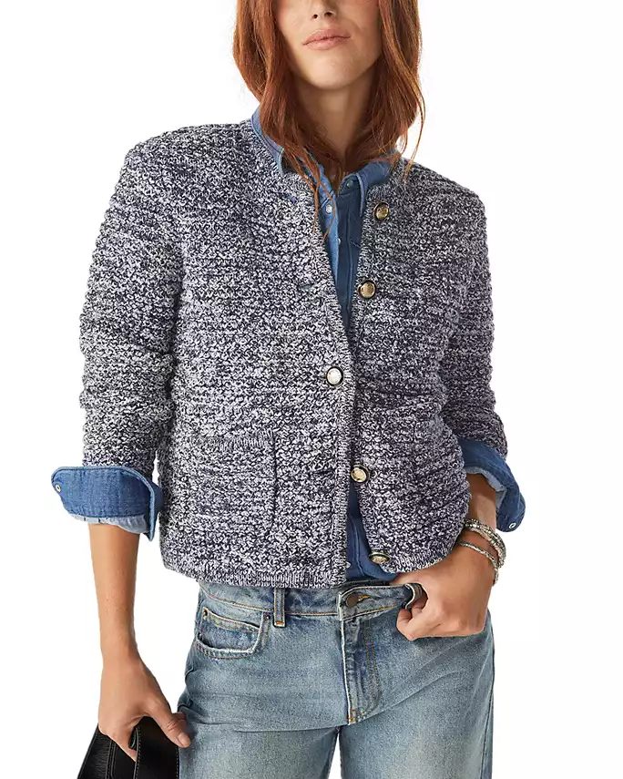 Ba&sh sophisticated, yet comfortable cardigan