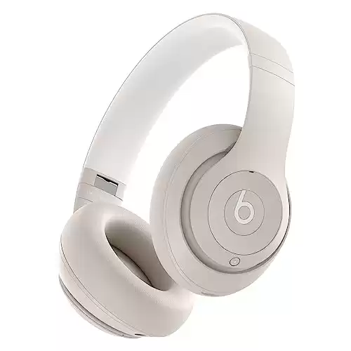 Beats Studio Pro - Wireless Bluetooth Noise Cancelling Headphones - Personalized Spatial Audio, USB-C Lossless Audio, Apple & Android Compatibility, Up to 40 Hours Battery Life - Sandstone