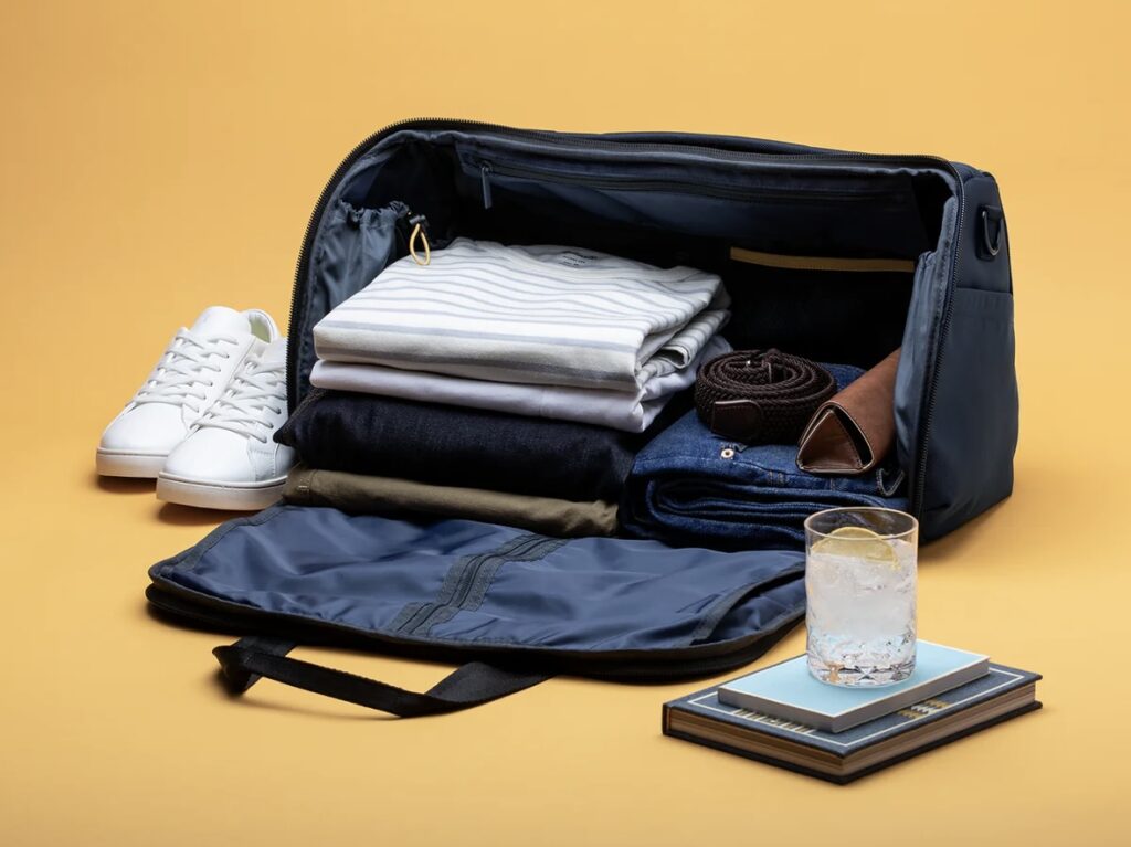 Halfday Garment Duffel is the perfect travel companion and gift for your grad