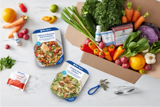 A subscription grad gift to Blue Apron makes meal times quick and easy